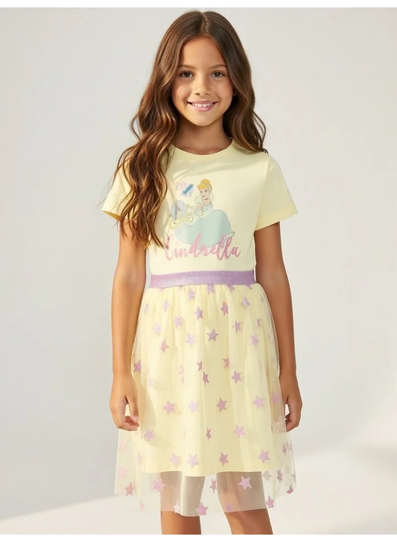 Disney  Cinderella  | Tulle Dress | Yellow for Women | Best Price UAE